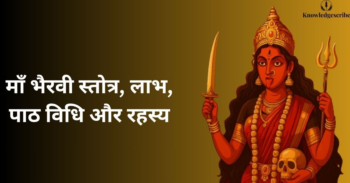 माँ भैरवी स्तोत्र